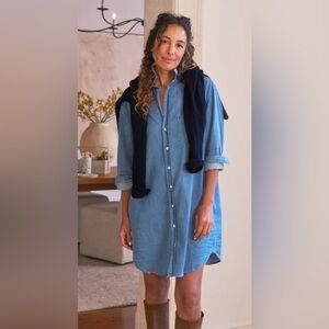 Frank & Eileen “Mary” Famous Blue Denim Shirt Dress